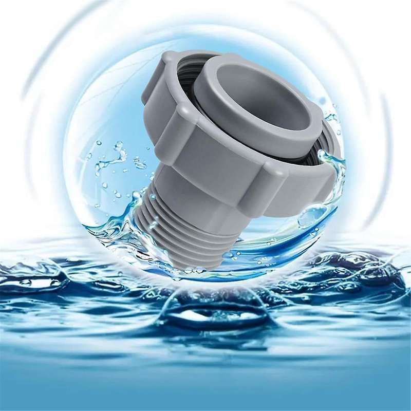 Swimming Pool Drain Fitting Connects for P6A1420 Pools, Connect to the Bottom of the Pool
