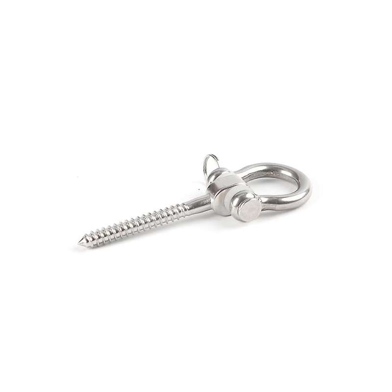 Swing Hangers Swing Set Hooks M8 Heavy Duty 180 Stainless Steel Hammock Hooks 1800lb Capacity for Sa