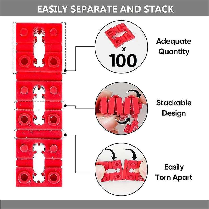 Switch and Receptacle Spacer Outlet Spacers for Electrical Box, 100Pcs Electrical Outlet Spacers Shi