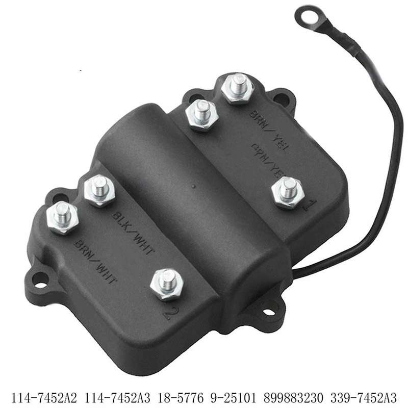 Switch Box Ignition Pack 114-7452a3 339-7452a3 for Mercury 2 Cylinder 18 20 25 35 40 Box 899883230
