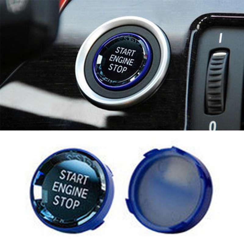 Switch Cover Crystal One-key Engine Stop Button Sticker for 3 5 Series X1 X3 X5 E70 E71 E90 E60 200