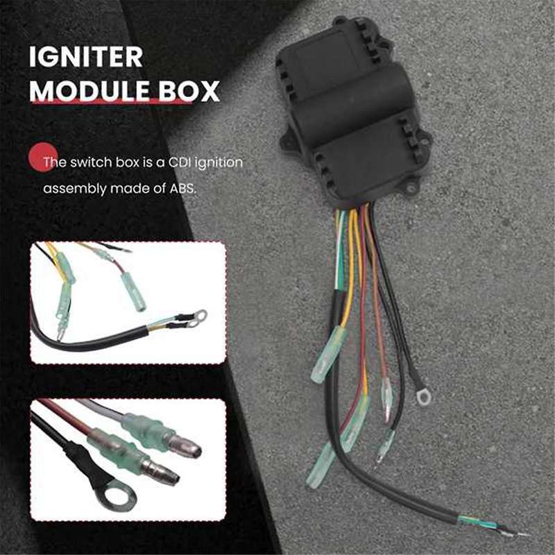 Switch Box Power Pack for Mercury Mariner Outboard 6hp 8hp 9.9hp 10hp 15 20 25 35hp 339-7452a15 339