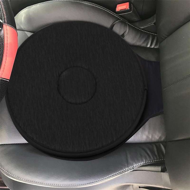 Swivel Seat Cushion Compatible Car Compatible Elderly, 360 Rotation Anti-Slip