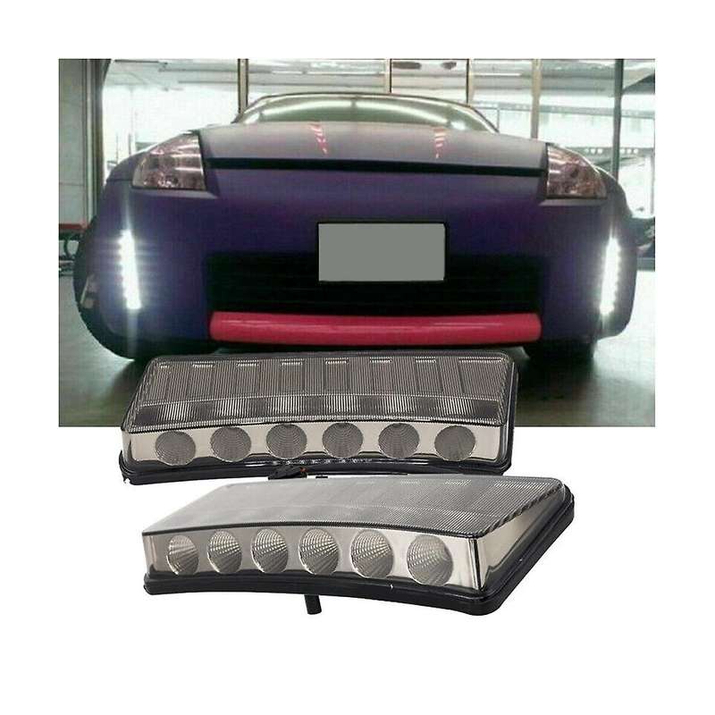 Switchback Led Drl Daytime Running Turn Signal Light Smoke for 350z 2003-2005