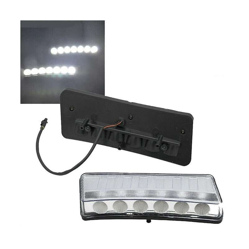 Switchback Led Drl Daytime Running Turn Signal Light Clear for 350z 2003-2005