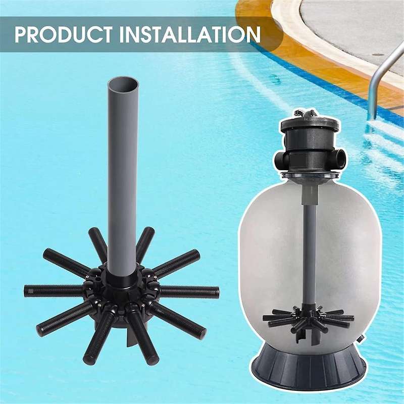 SX180DA Pool Filter Parts Lateral Assembly with Center Pipe for Pro Sand Filter Series S180T S210T