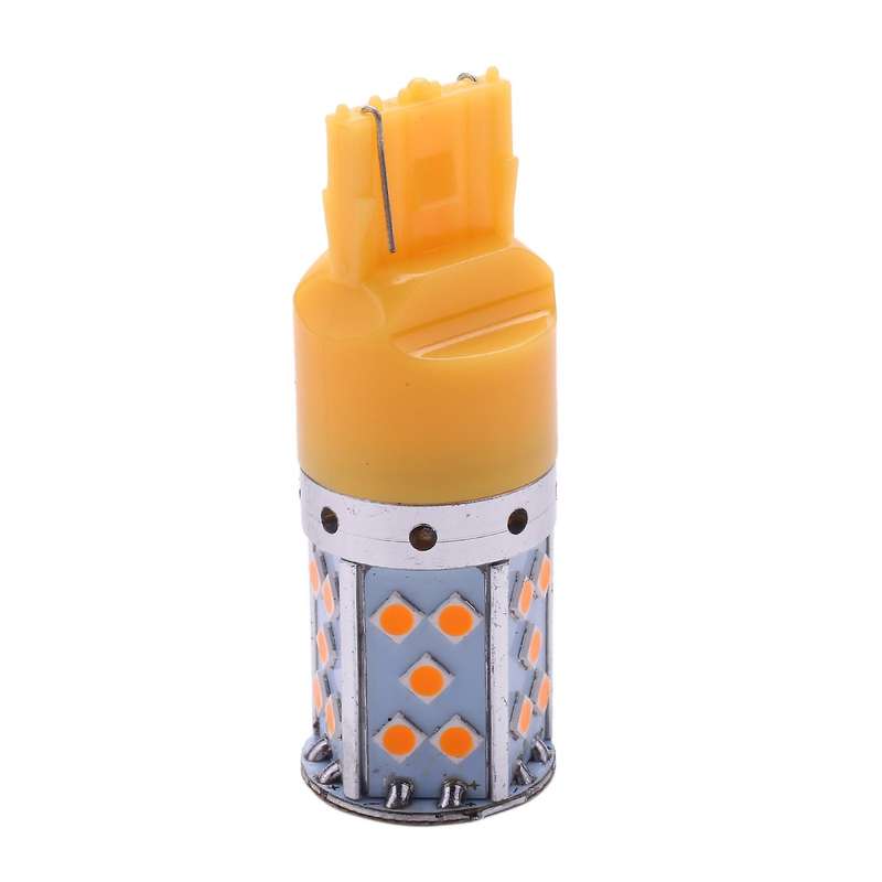 T20 7440 W21W 3030 35Smd Turn Signal Lights Amber Lighting 12V 24V