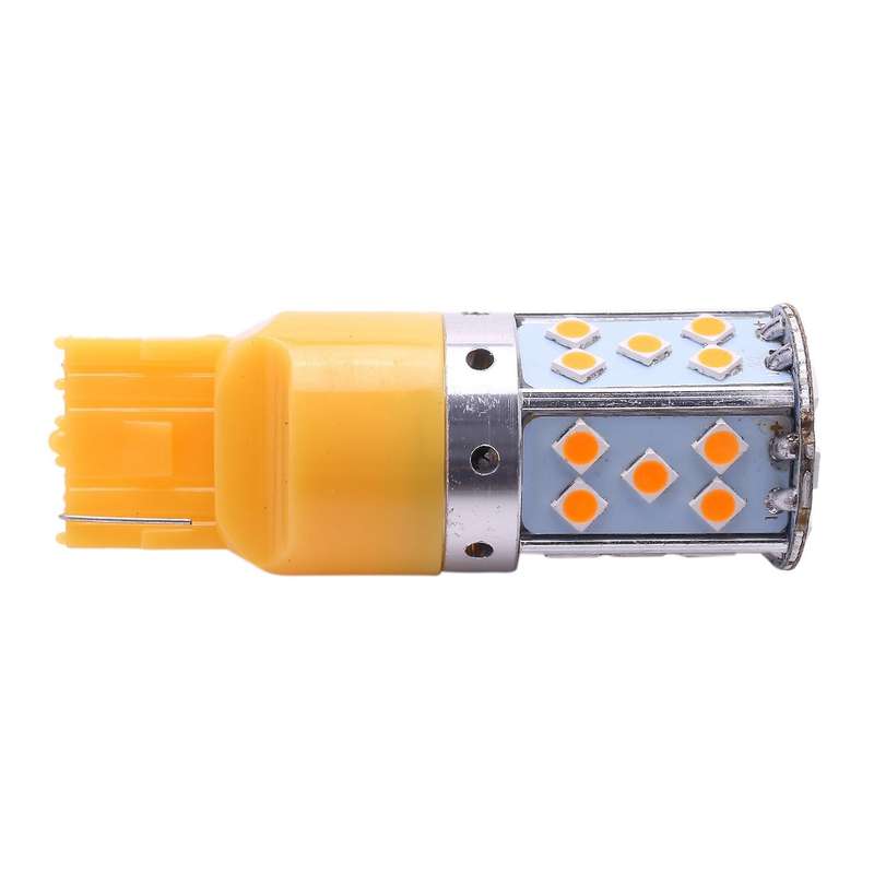 T20 7440 W21W 3030 35Smd Turn Signal Lights Amber Lighting 12V 24V