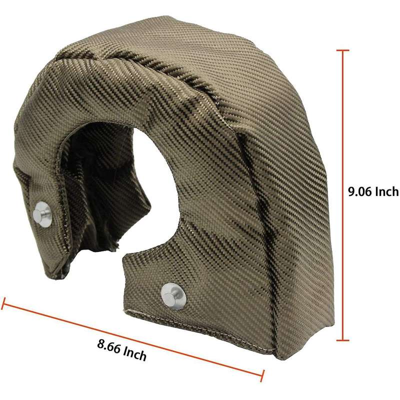 T3 T25 Protective Cover for Car Turbo, Heat Protection, Barrier for Turbocharger, Reduce Turbo Lag