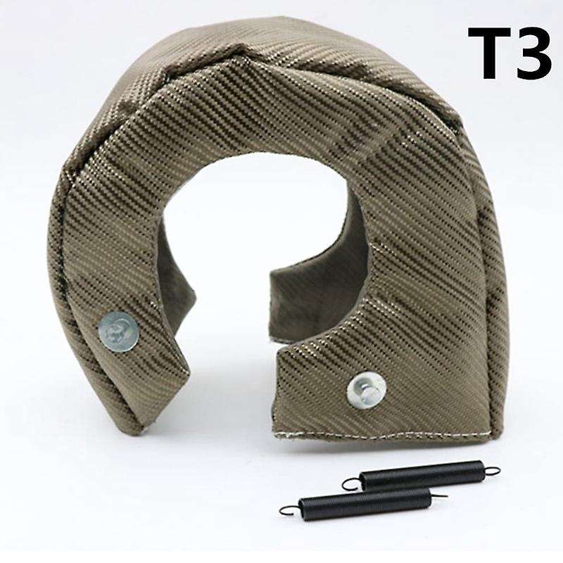 T3 Blanket Heat Shield Charger Cover Wrap for T3 T25 T28 GT25 GT35 with Locking Springs