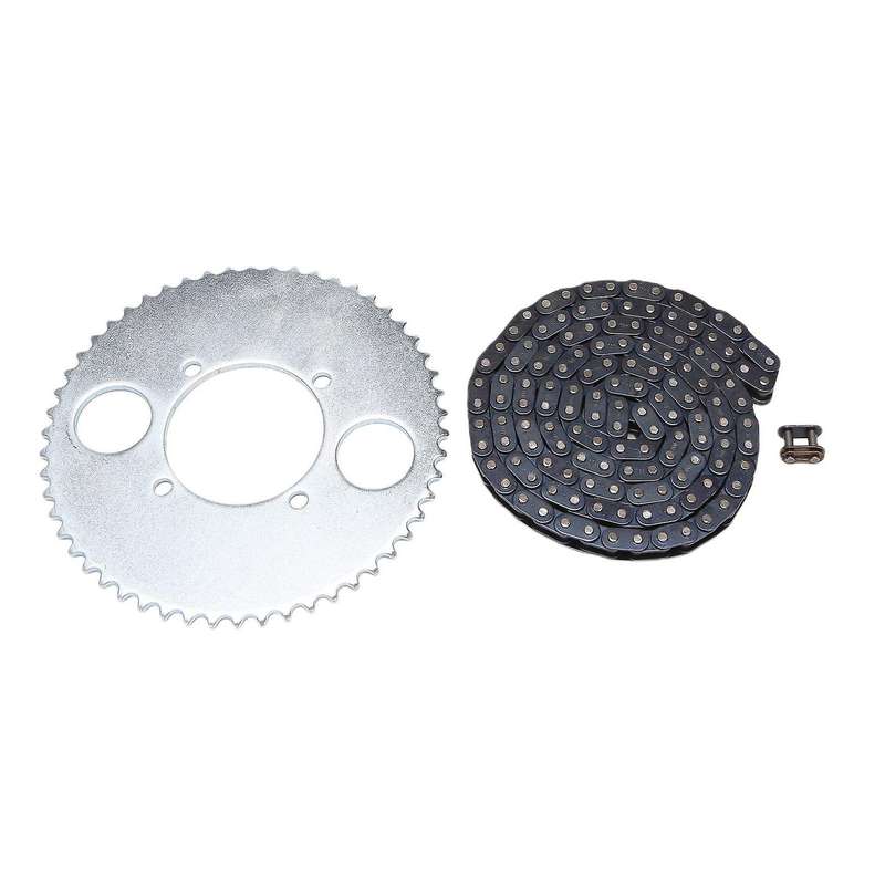 T8F-54T-54MM Motorcycle Rear Sprocket Gear Chain Crankset for Motorcycle ATV Quad Dirt Pit Pocket Bi