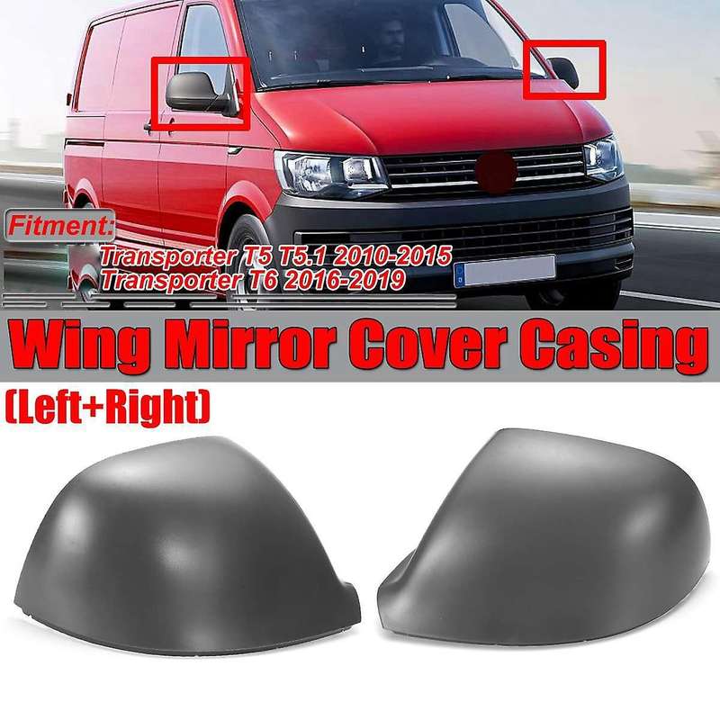 T5 T6 Mirror Covers Car Side Door Rear View Mirror Cover Caps for Transporter T5 T5.1 2010-2015 T6 2