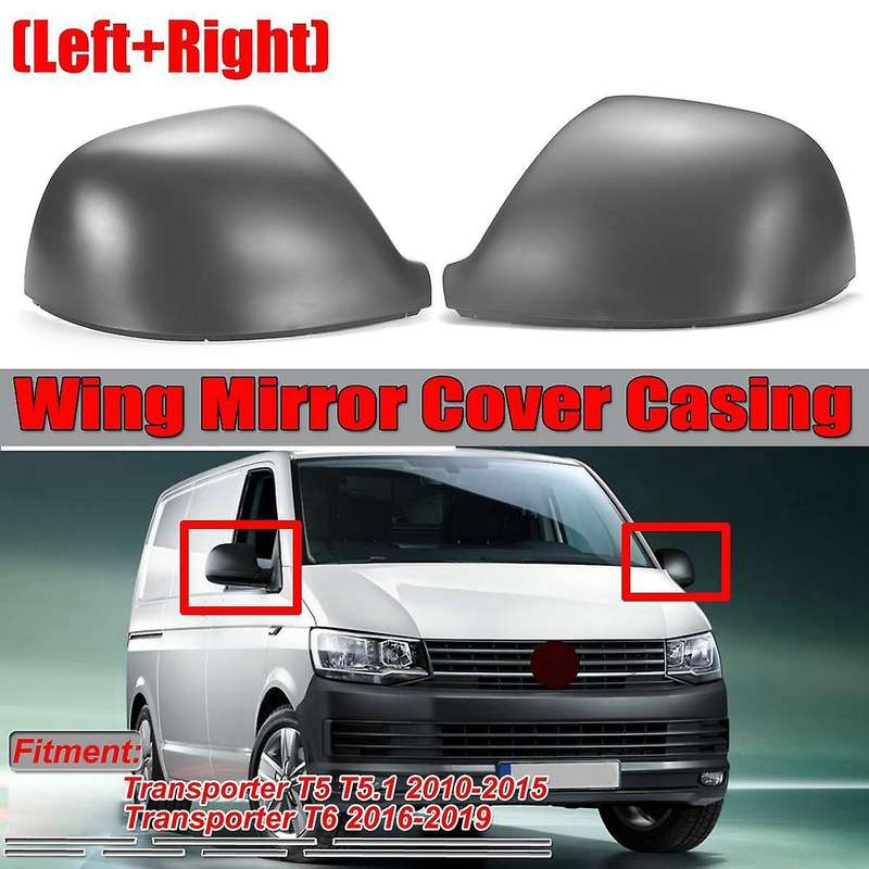 T5 T6 Mirror Covers Car Side Door Rear View Mirror Cover Caps for Transporter T5 T5.1 2010-2015 T6 2