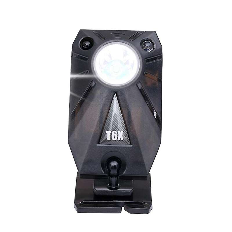 T6X Rechargeable USB LED Cap Light Headlight Head Induction Flashlight Clip-On Cap Hat Light Fishing