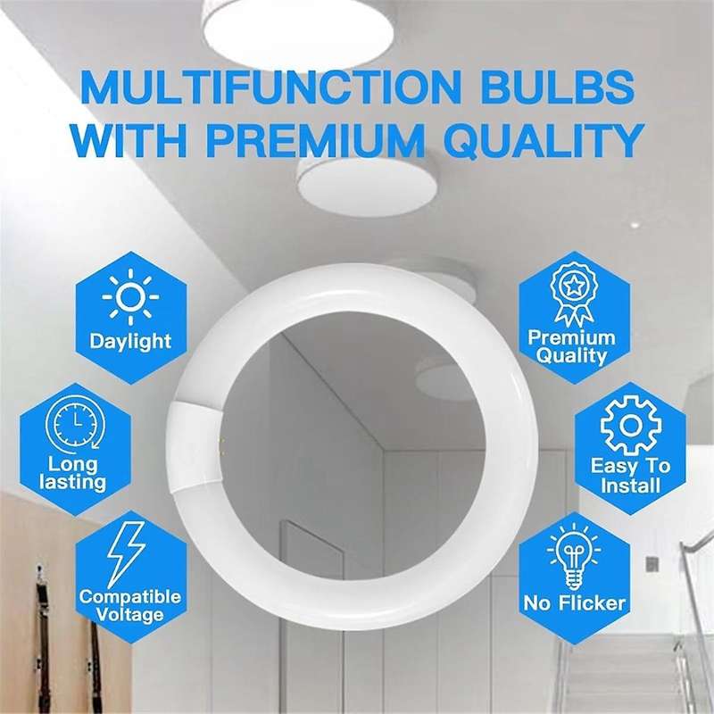 T9 32W LED Replacement,T9 LED Circline Replacement Light Bulb for Circular Fluorescent Bulb, 2pack