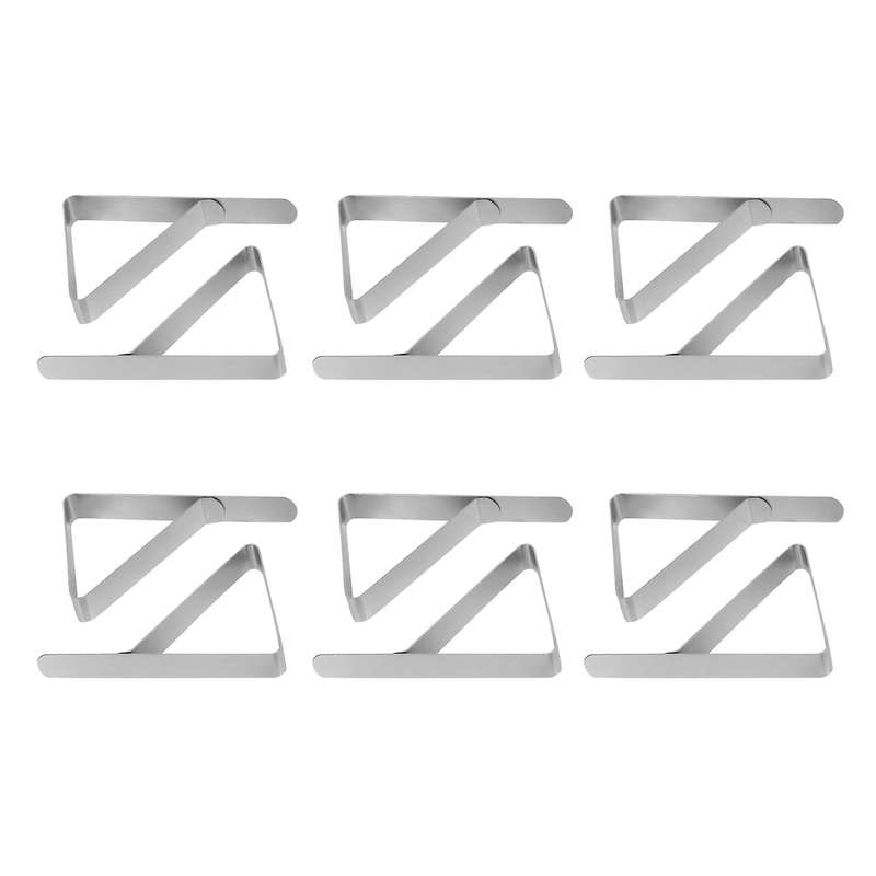 Tablecloth Clips,12 Pack Stainless Steel Table Cloth Holder Table Cover Clamps for Home/marquees/we