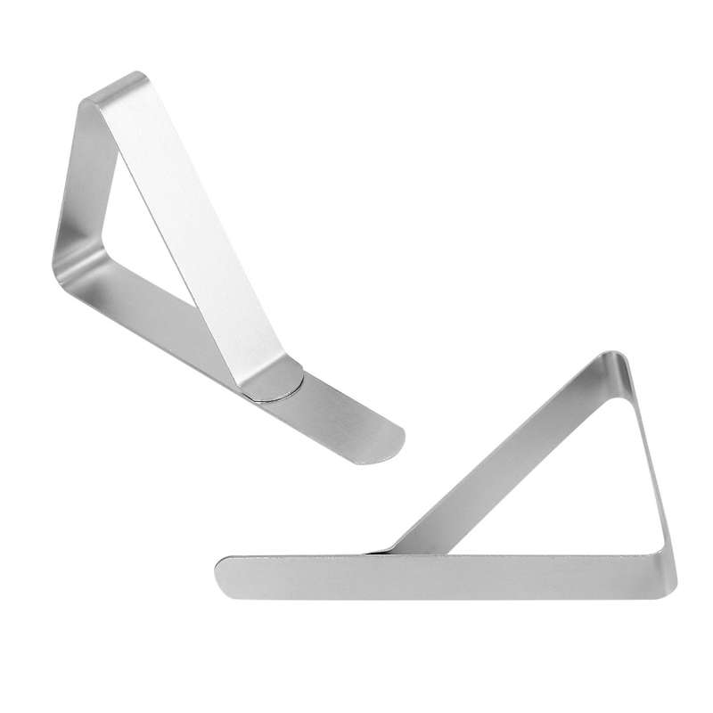 Tablecloth Clips,12 Pack Stainless Steel Table Cloth Holder Table Cover Clamps for Home/marquees/we
