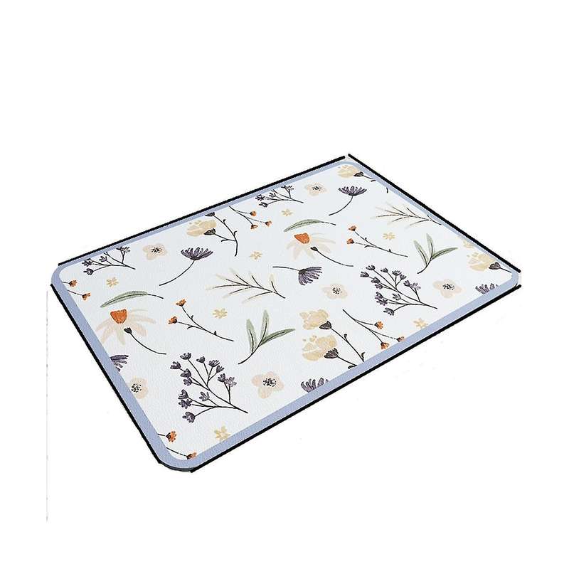 Table Mat Kitchen Countertop Drain Pad Household Dish Drying Pad Absorbent Coaster Disposable Insul