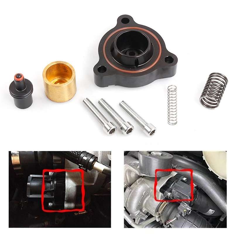 T9356 Car Blow Diverter Valve Kit Turbocharger Valve Adapter Gasket for 114i 116i 118i F20 for 2012+