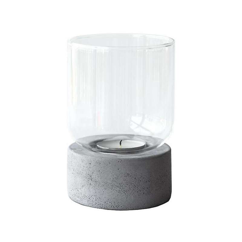 Tabletop Candle Holder, Tabletop Candle Cup, Glass Candle Holder for Valentine's Day, Birthday, Part