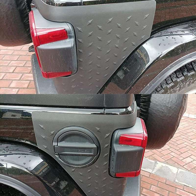 Tail Light Cover Body Armor Rear Corner Guard Protector Trim for 2018-2021 Wrangler JL JLU Accessori