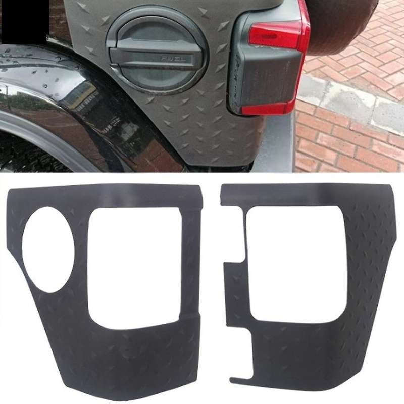 Tail Light Cover Body Armor Rear Corner Guard Protector Trim for 2018-2021 Wrangler JL JLU Accessori