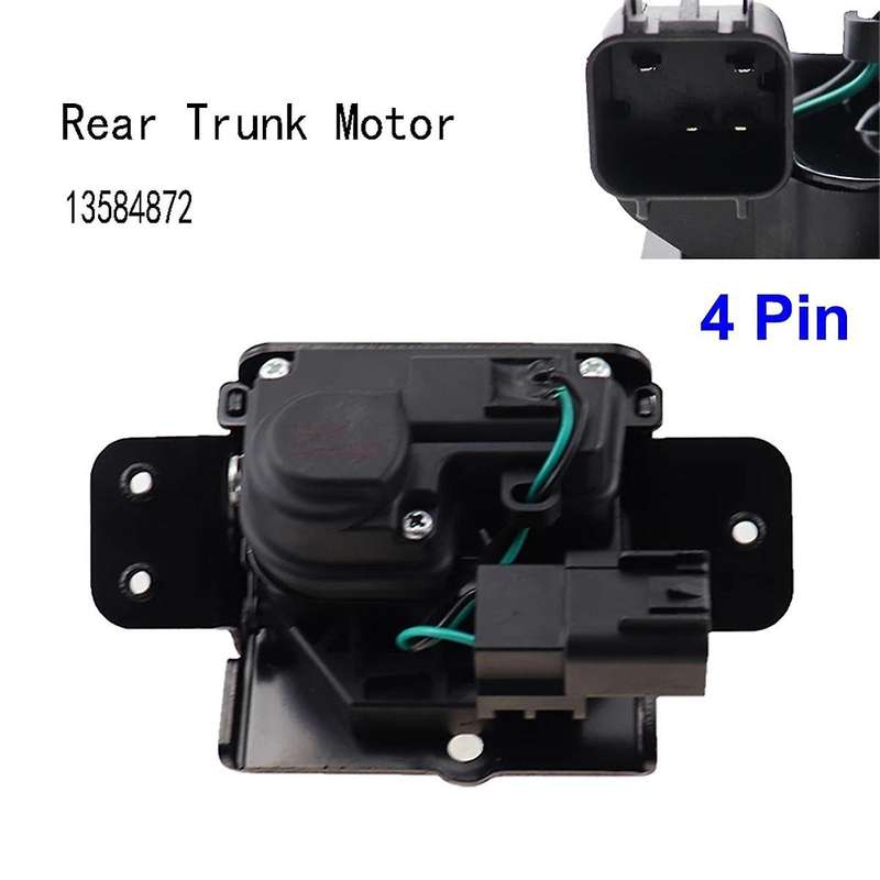 Tail Gate Latch Door Lock Actuator for Enclave W/ Integrated Rear Trunk Motor 13584872
