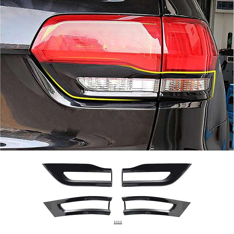 Tail Light Cover Tail Lamp Trim Bezel for Grand 2014 2015 2016 2017 2018 2019 2020