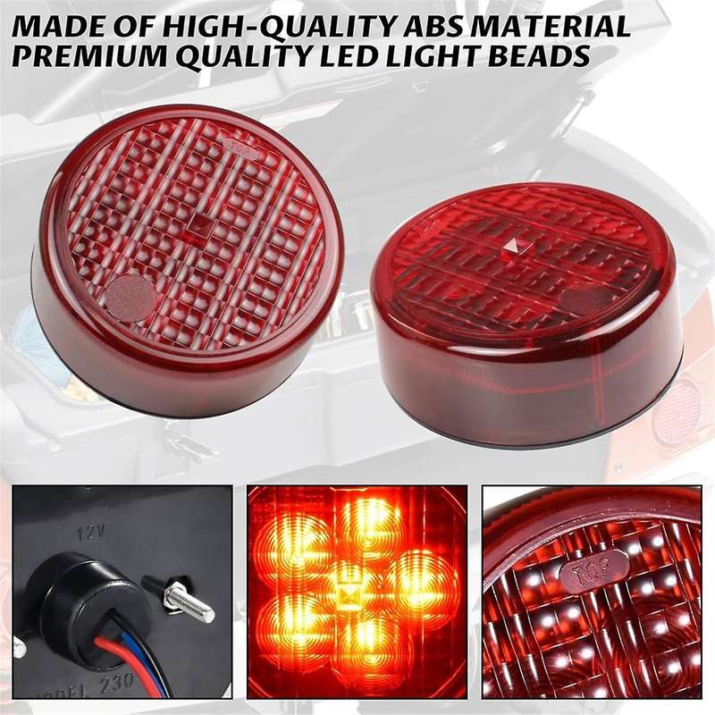 Tail Light for Teryx, Led Red Brake Stop Rear Lights for Teryx 4 2012-2016 Accessories (2 Pcs)