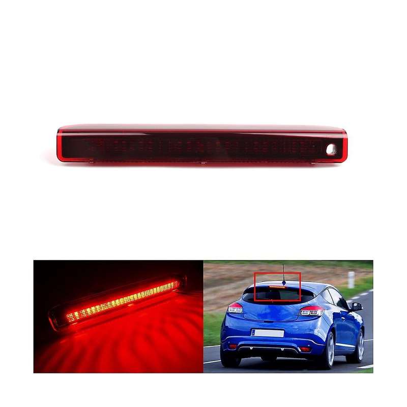 Tail Light High Mount Brake Light Rear Third Brake Light Stop Lamp for Hatchback Mk3 2008-2016 26590