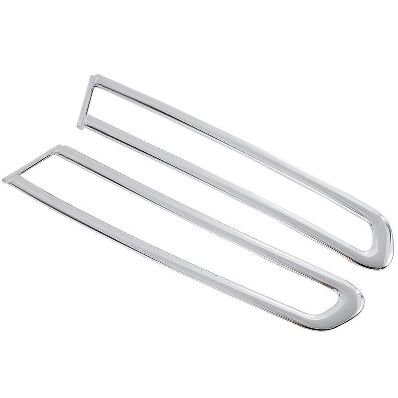 Tail Rear Fog Light Lamp Cover Trim ABS Chrome for Explorer 2011-2015