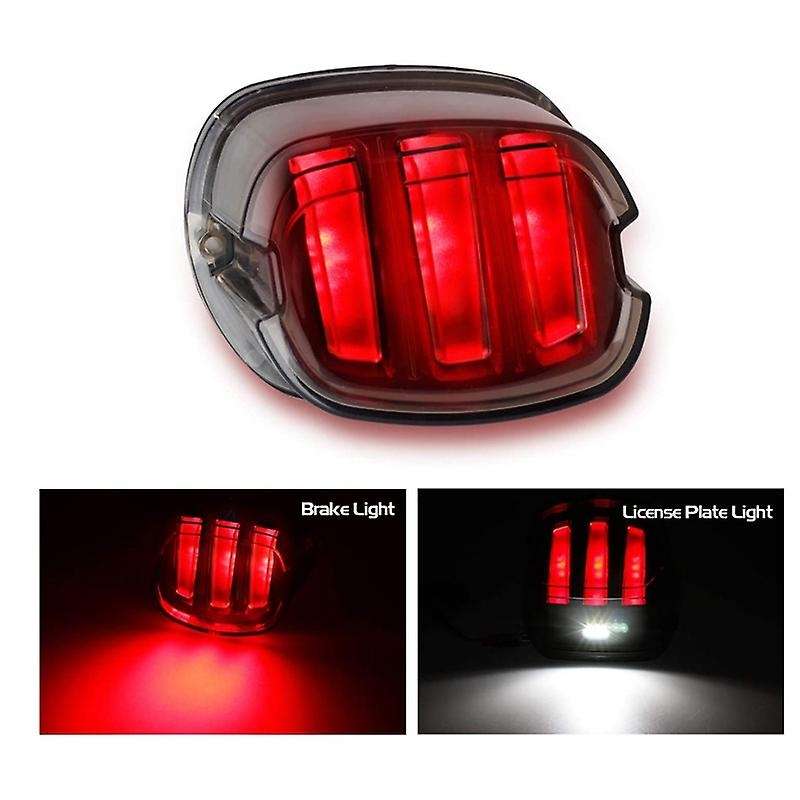 Tail Light Turn Signal Brake Running Light Smoked Rear Light for 883 1200 Glide