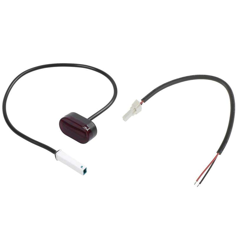 Taillight Rear Tail Lamp + Battery Line Foldable Resistant,for Electric Scooter Parts