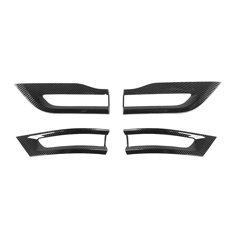 Taillight Decoration Frame for 2014-2021 Grand 68219812AA, 68219813AA Carbon Fiber Pattern