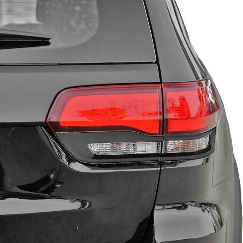 Taillight Decoration Frame for 2014-2021 Grand 68219812AA, 68219813AA Carbon Fiber Pattern