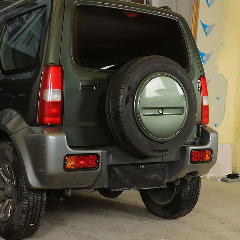 Taillight Grille Fog Light Cover Accessories for Jimny 2007 2008 2009 2010 2011 2012 2013 2014 2015