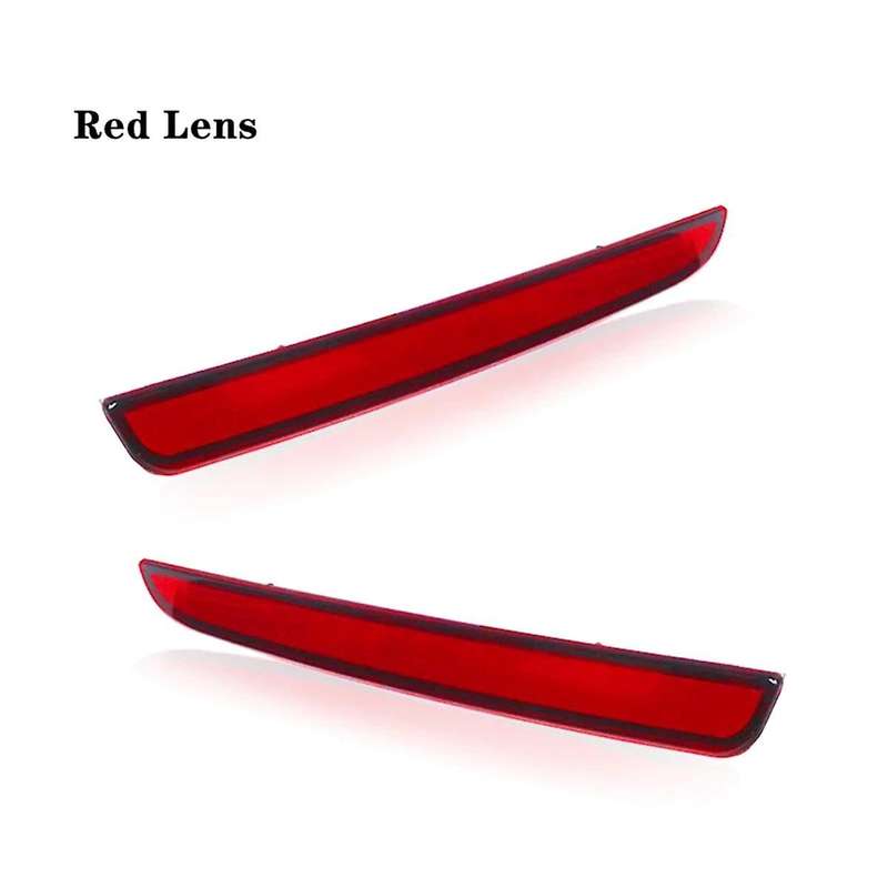Taillight Red 3D Optic LED Rear Bumper Reflector Driving Tail Brake Light Turning Lights for Explor
