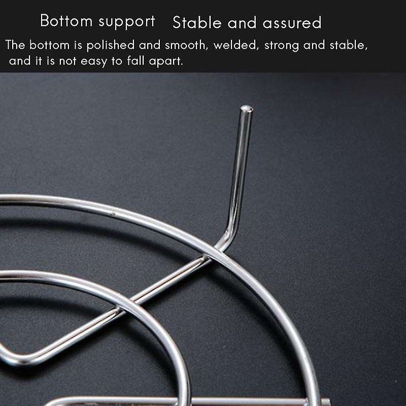 Tall Steam Rack Stand, Heavy Duty Stainless Steel Multifunction Basket, Pressure Cooker Rack