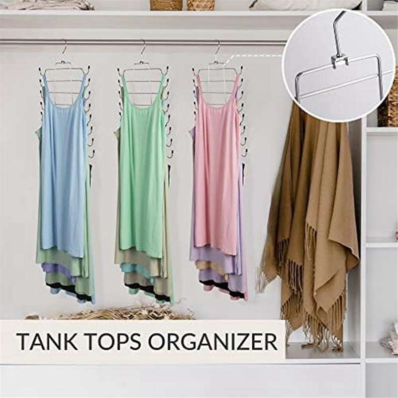 Tank Top Hanger,space Saving Hangers,non- Hanging Sport Holder,closet Organizers and Storage for Cam