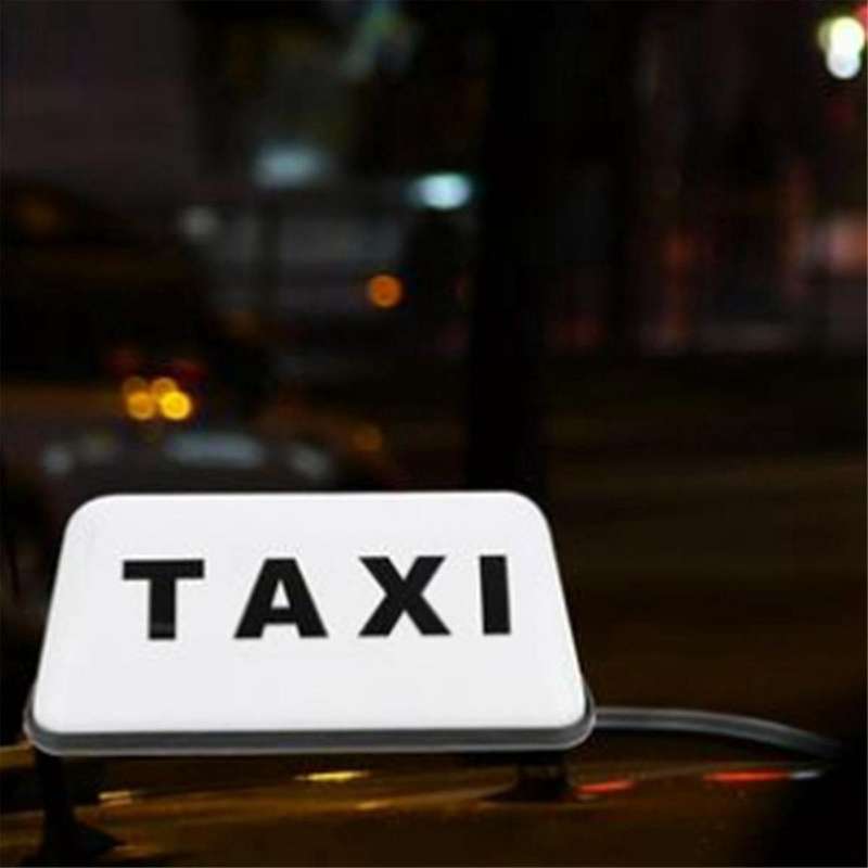 TAXI Led Indicator Light Sign LED Day Light Taxi Top Light DC 12V 3W Auto Driving Roof Top Cab LED S