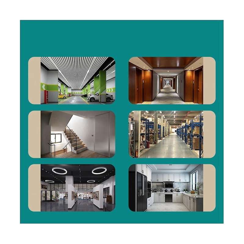 TD 5.8G Microwave Sensor Switch 220V Hallway Garage Distance Delay Adjustable Multifunction LED Rada