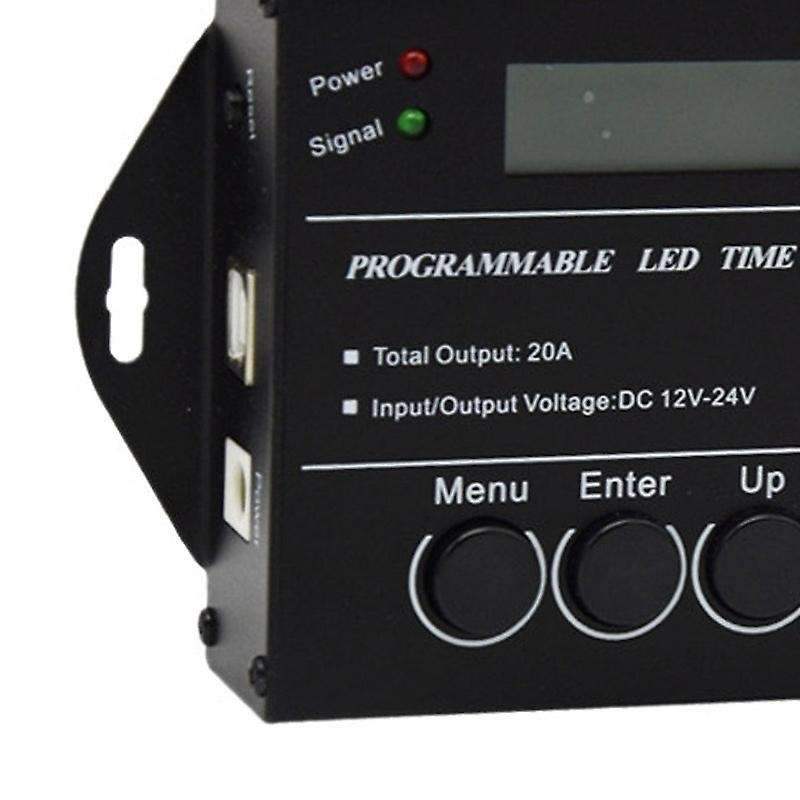 TC421 Programmable Wifi Time 5Ch Output Led Strip Light Controller