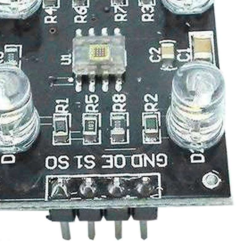 TCS230 TCS3200 Colour Recognition Color Detector Sensor Module DC 3V - 5V Compatible with for Includ