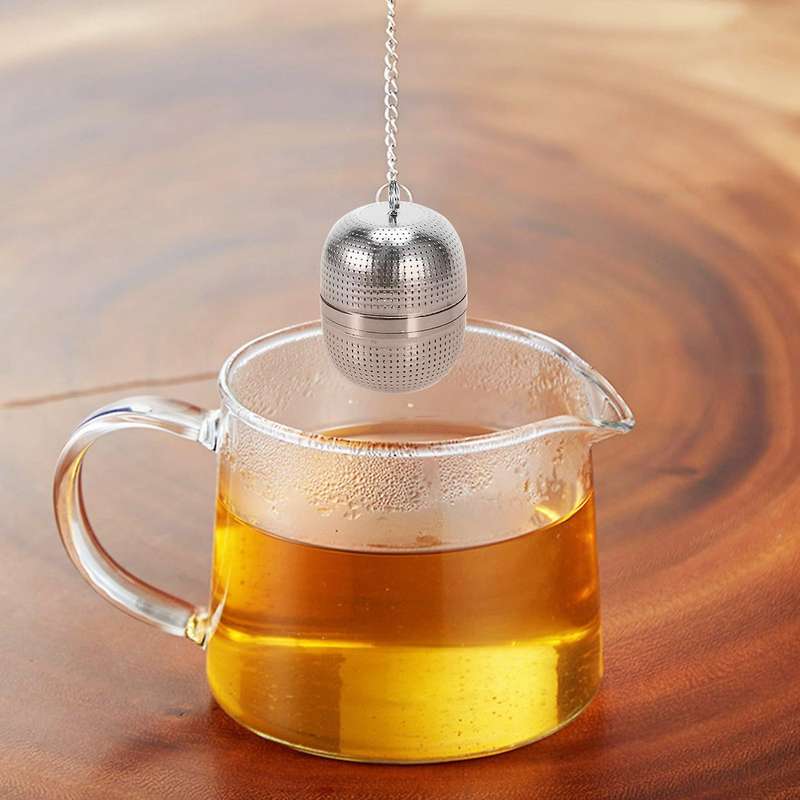 Tea Infuser Tea Strainer ,tea Filters for Loose Tea, with Stable and Long Chain ,sealed Thread Conn