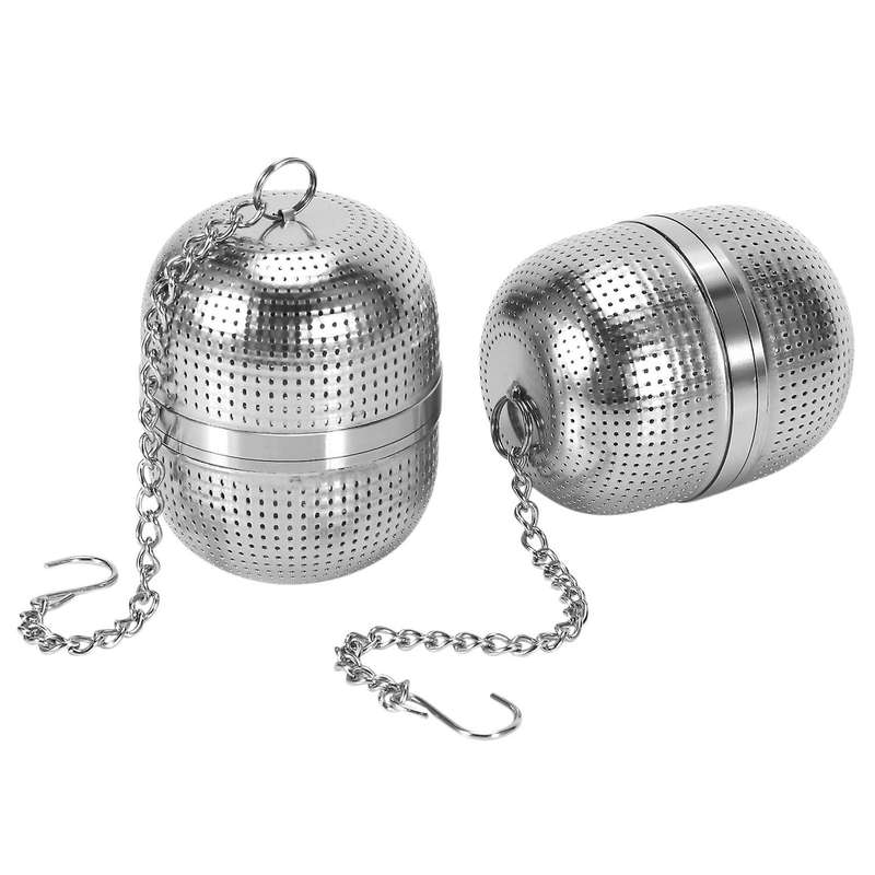 Tea Infuser Tea Strainer ,tea Filters for Loose Tea, with Stable and Long Chain ,sealed Thread Conn