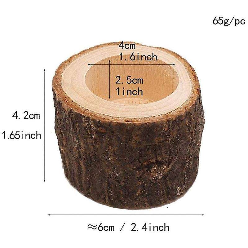Tea Light Candle Holders, Personalized Wooden Votive Holders for Wedding Centerpieces for Table, Hal