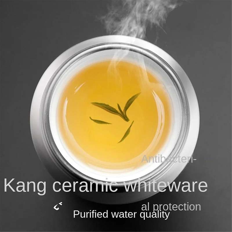 Tea Infuser Vacuum Flask Temperature LED Display 450Ml Insulated Cup Stainless Steel Bottle Travel