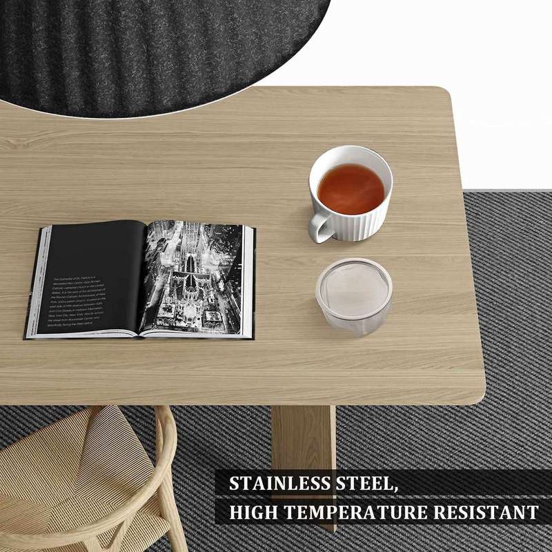 Teapot Diameter 80mm Metal Mesh Tea Leaf Spices Strainer Basket