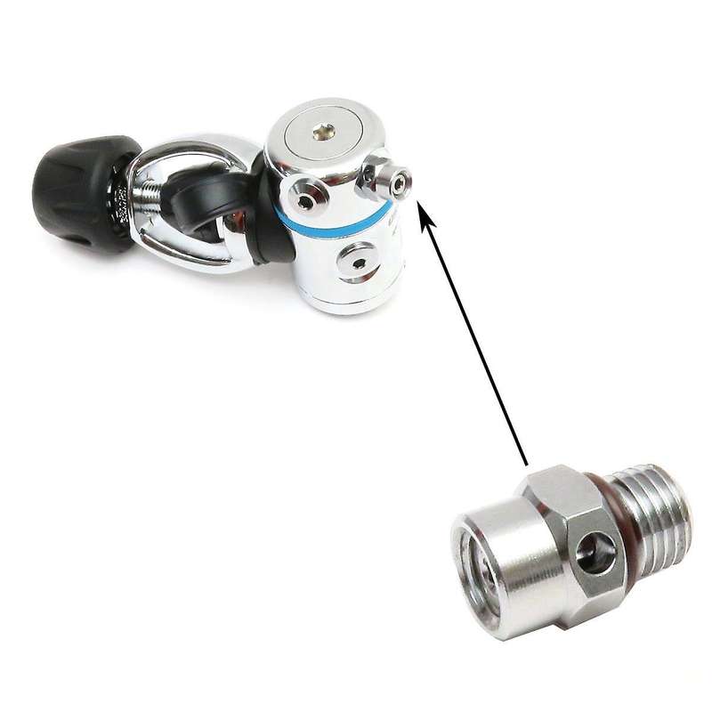 Technical Scuba Diving First Stage over Pressure Relief Valve Accessories 180-200PSI