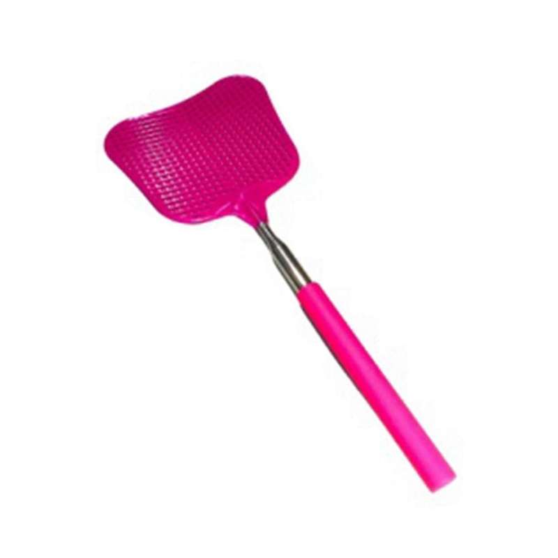 Telescopic Fly Swatters Durable Heavy Duty Flyswatter with Stainless Mosquito Repellent Tool Home Ac